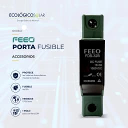  Porta Fusible de 1 Polo 1