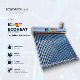 Calentador Solar 240L (inox/ Inox ) con accesorios (magnesio y kit eléctrico) 1